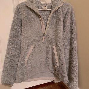 The North Face fleece hoodie